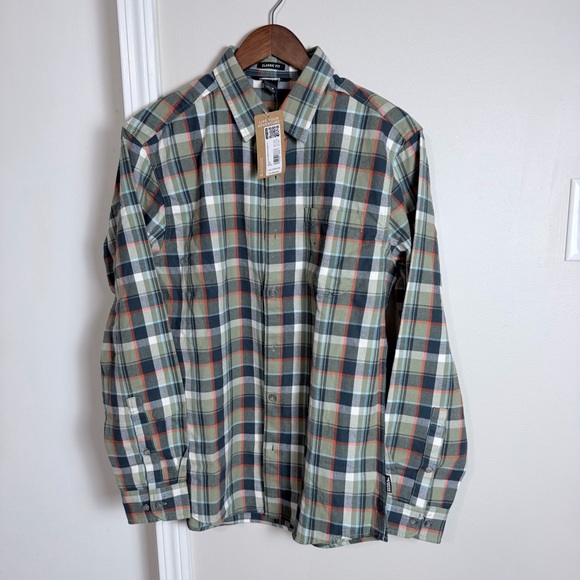 Eddie Bauer Multicolor Plaid Casual Shirt NWT - Picture 5 of 13